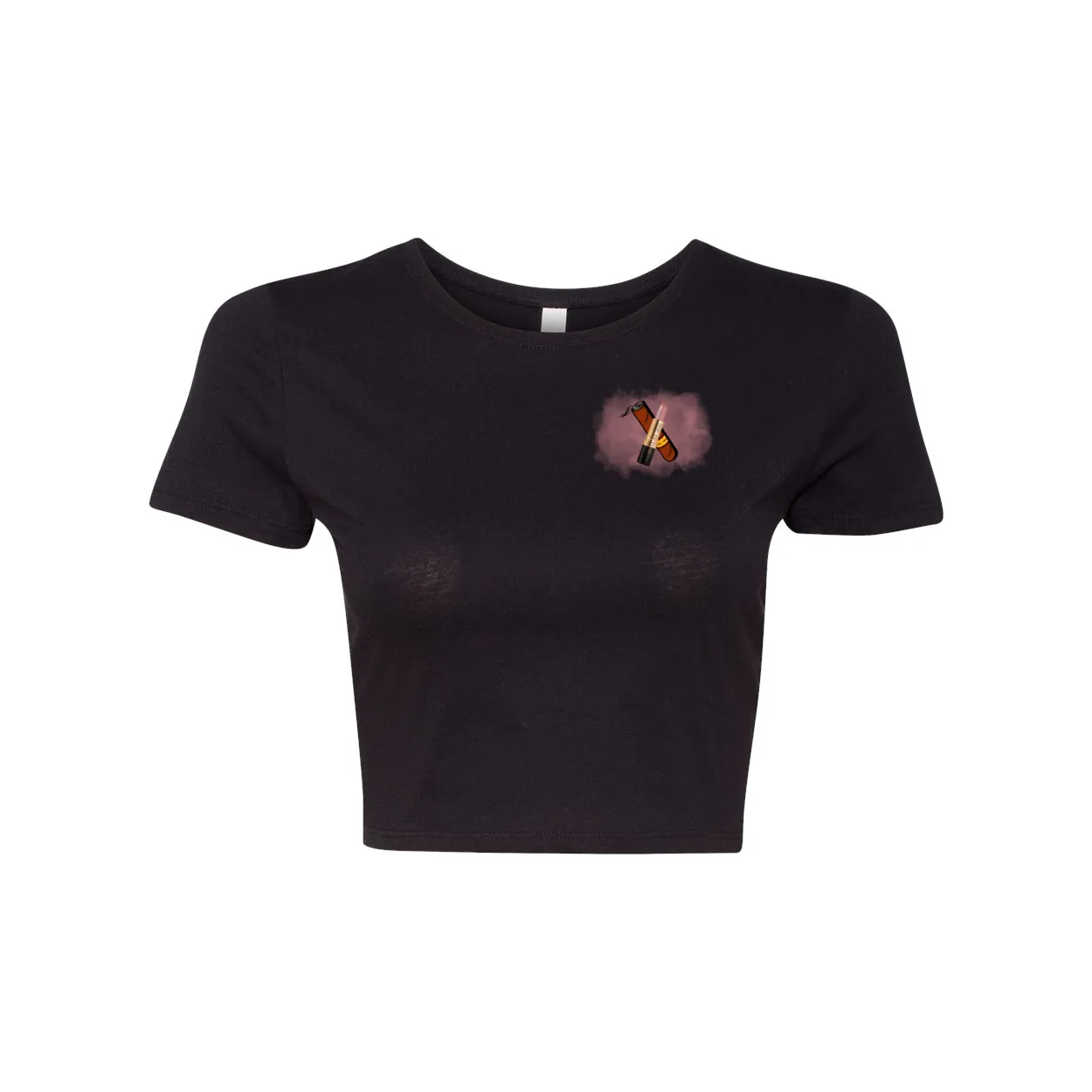 Crop Tee L&S SmokinNude