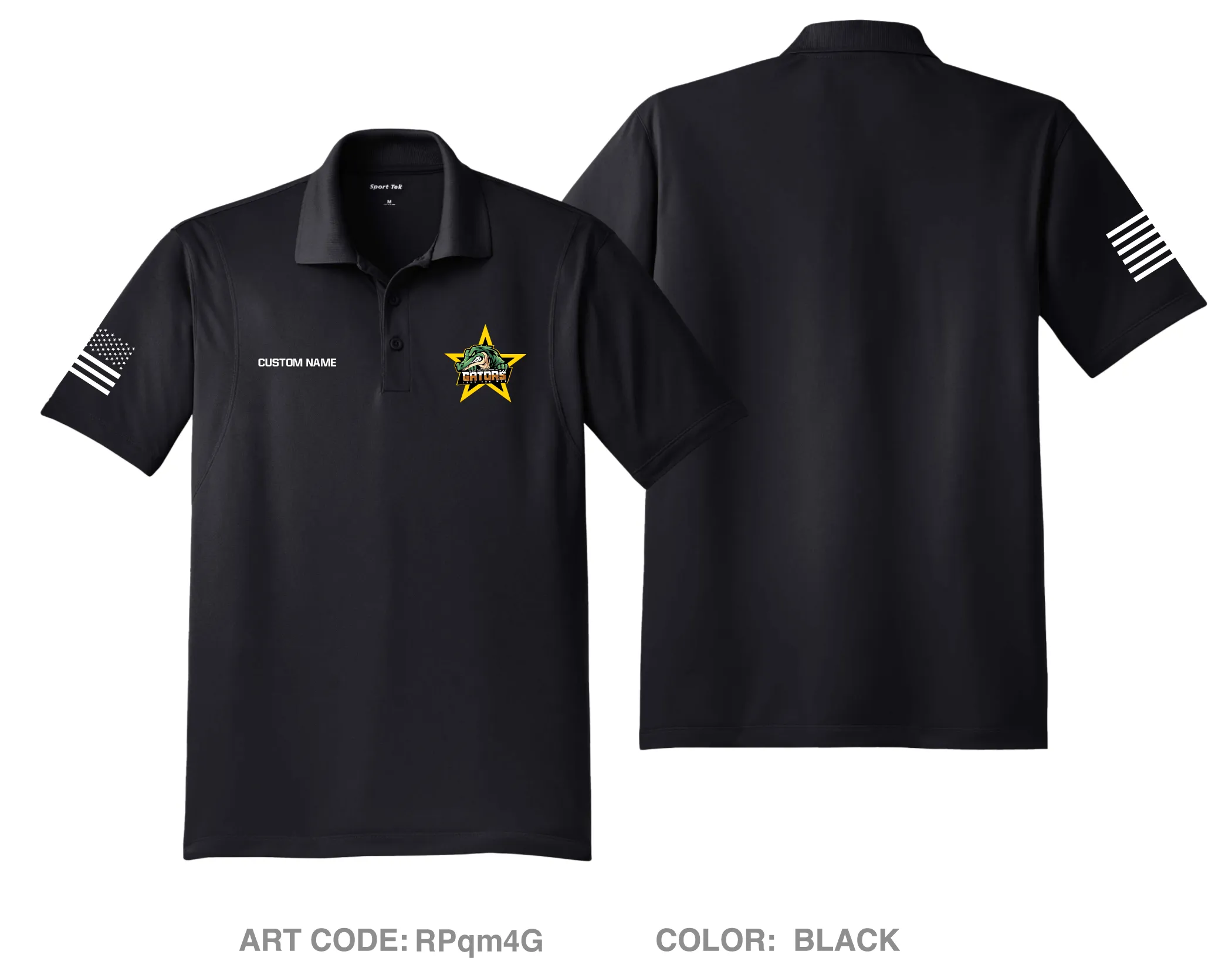 CUSTOM Tampa Recruiting Battalion, 2 RB, USAREC Hi-Tech Performance Men's SS Polo - RPqm4G