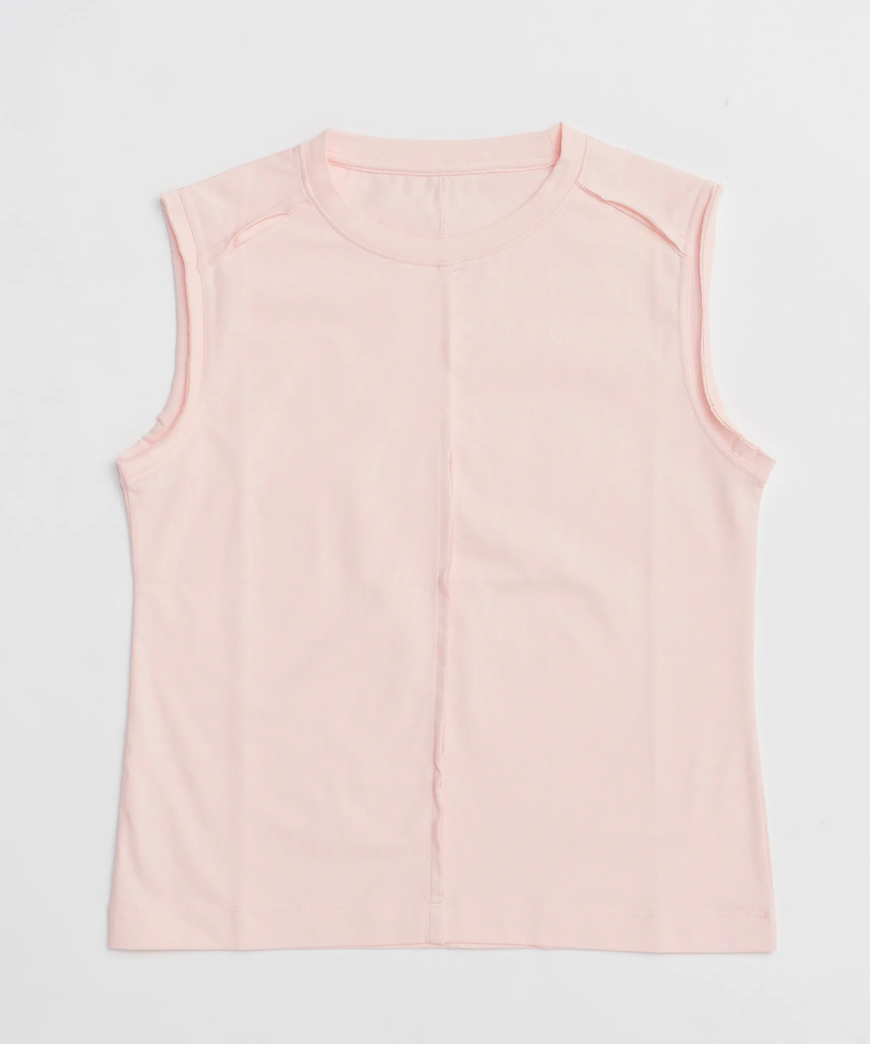 Cutoff Sleeveless Tops