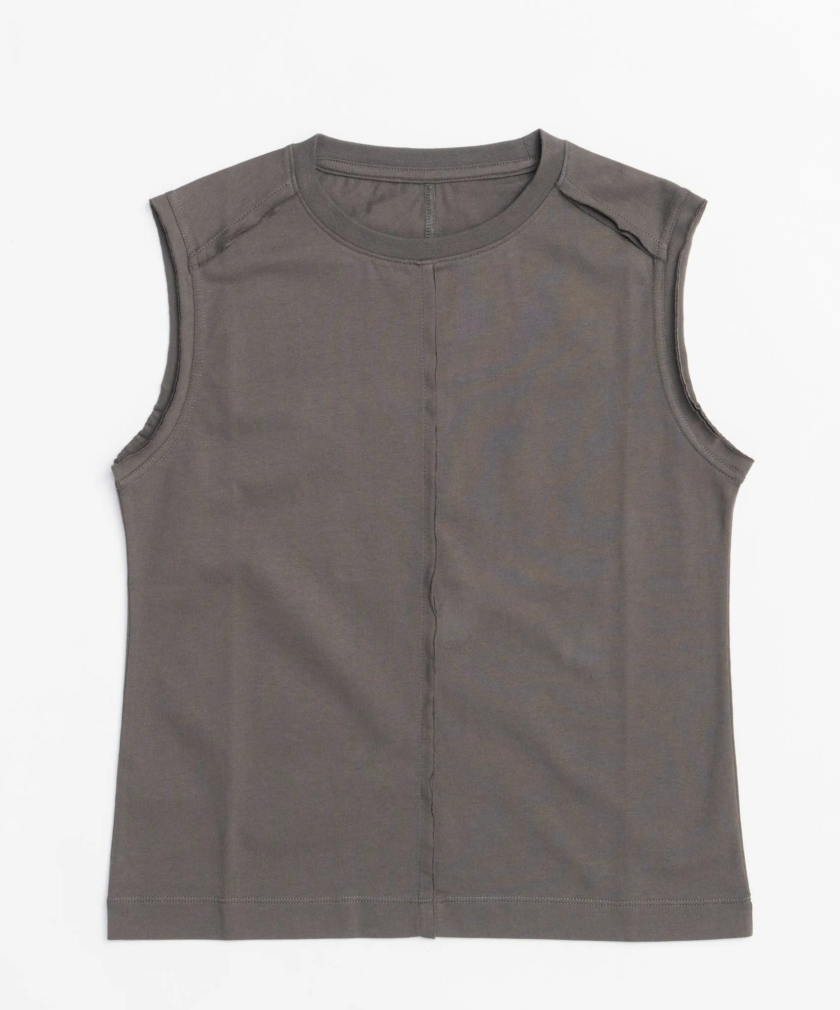 Cutoff Sleeveless Tops
