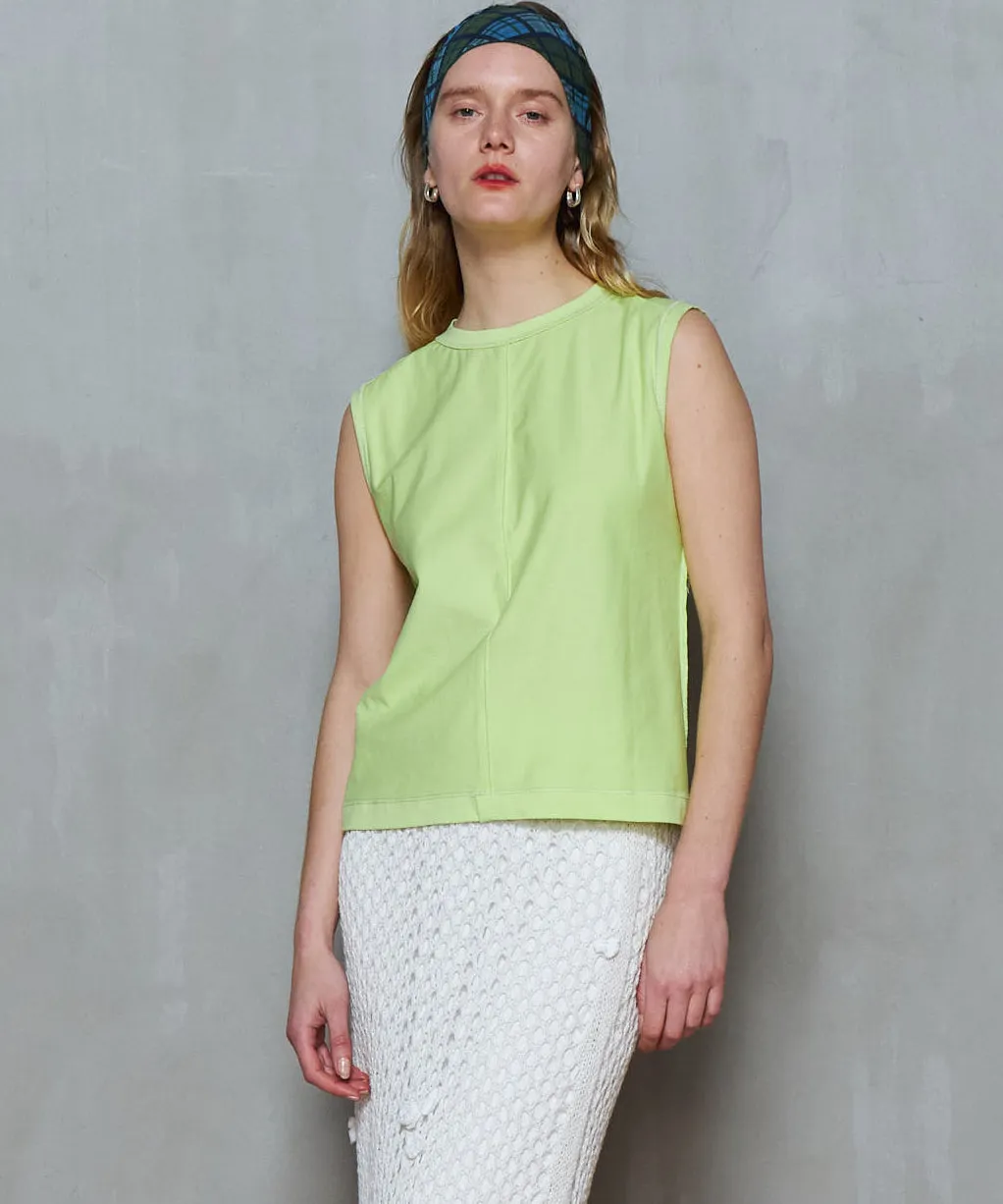Cutoff Sleeveless Tops