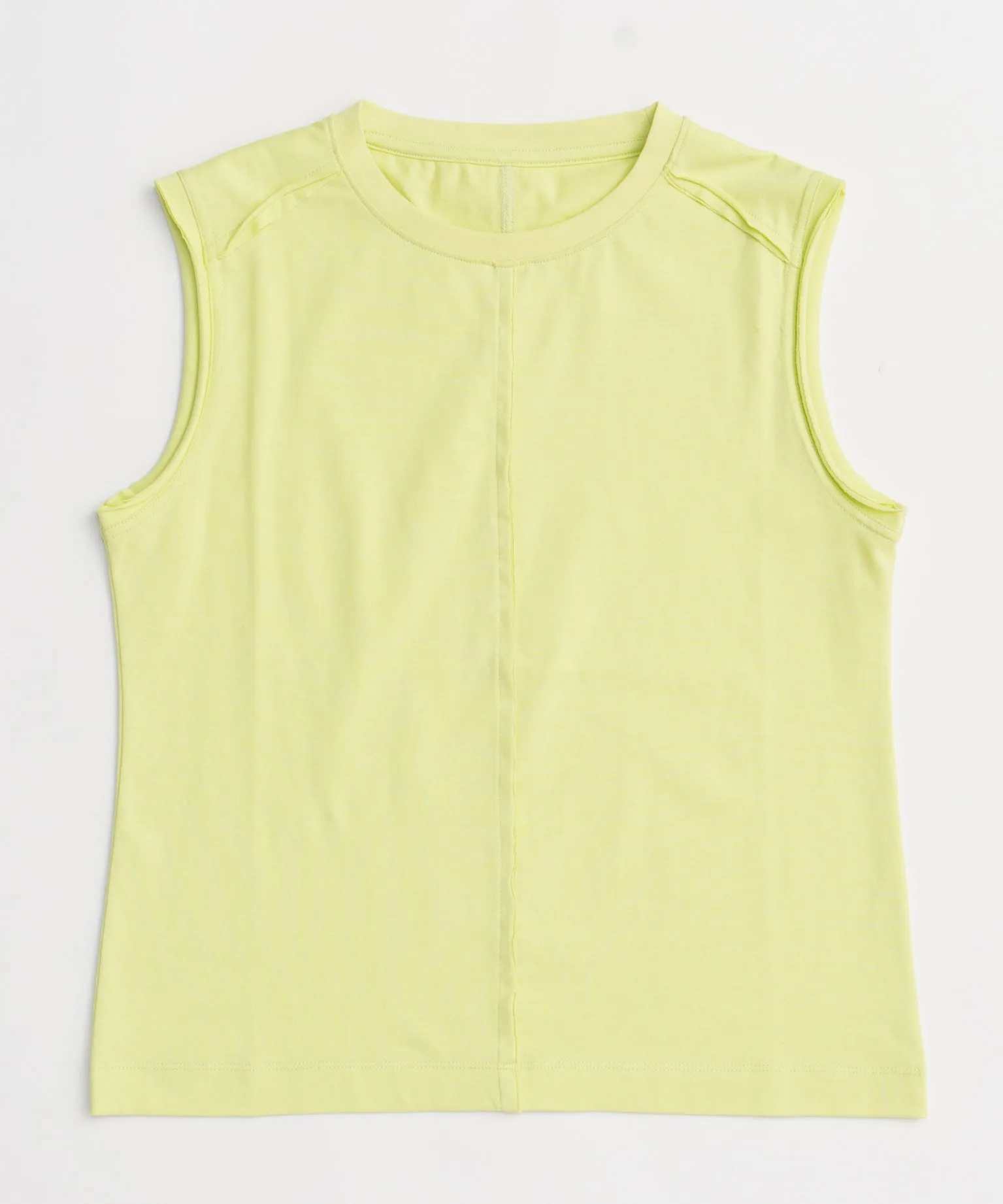 Cutoff Sleeveless Tops