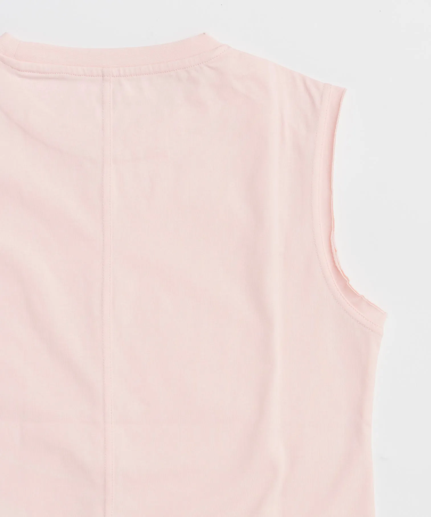 Cutoff Sleeveless Tops