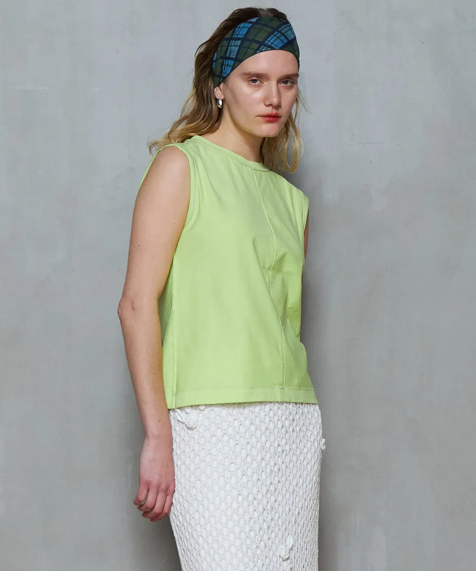 Cutoff Sleeveless Tops