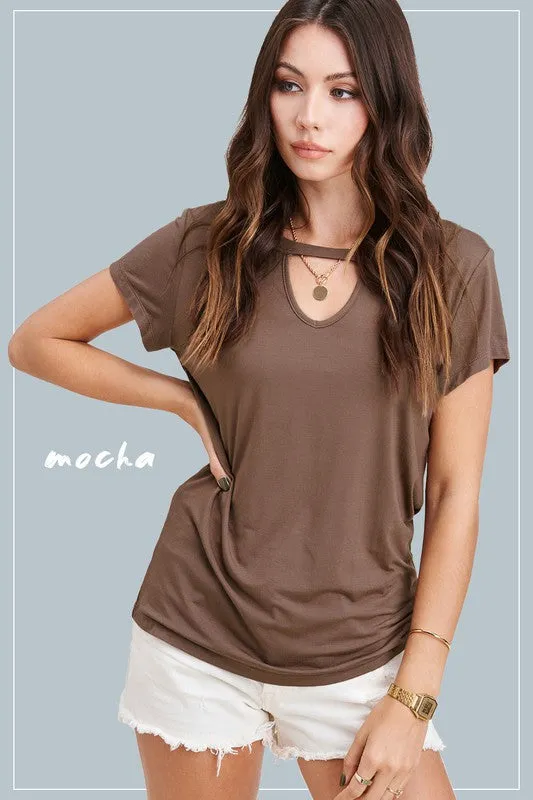 Cutout Tee