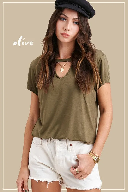 Cutout Tee