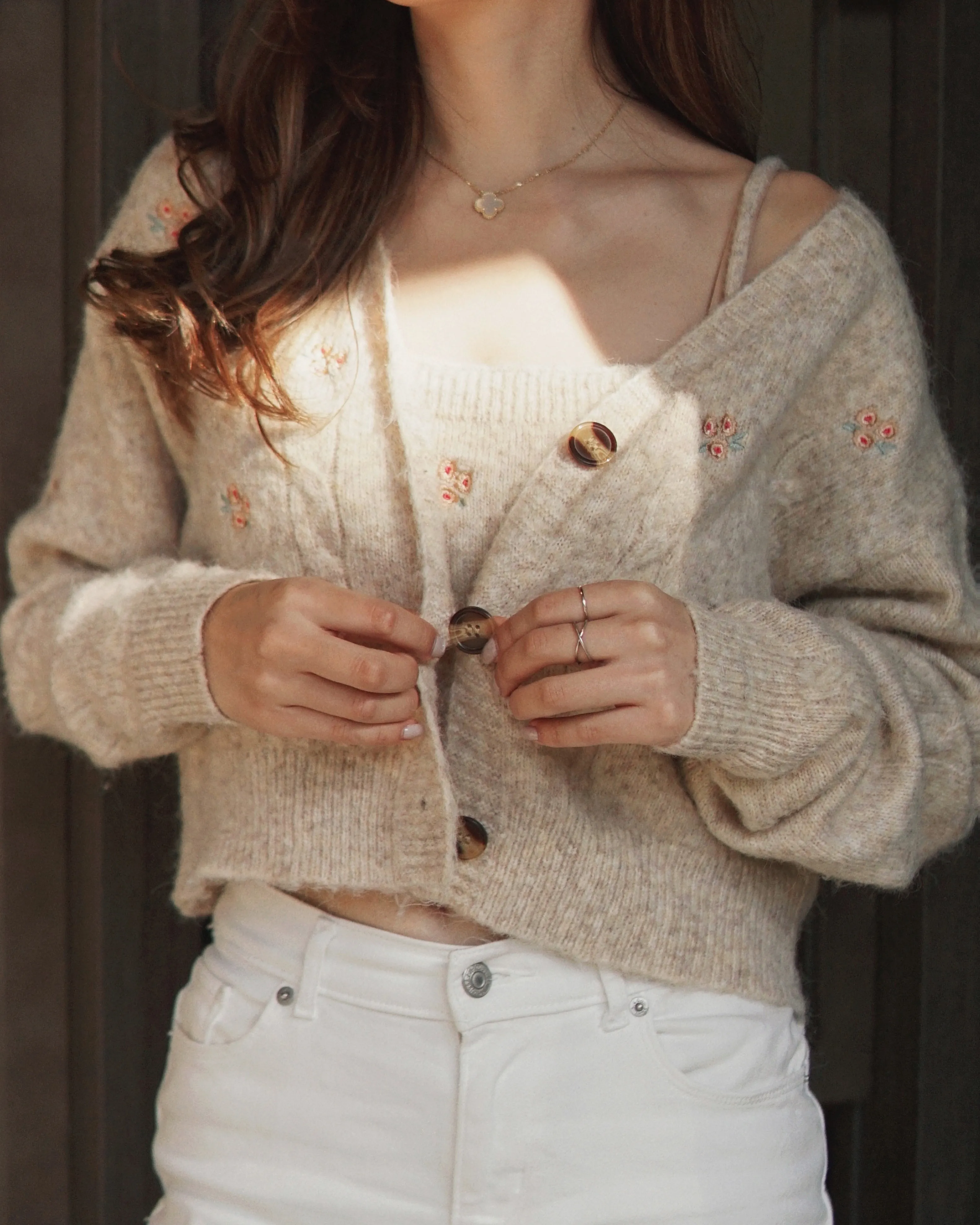 Daisy Cardigan Set