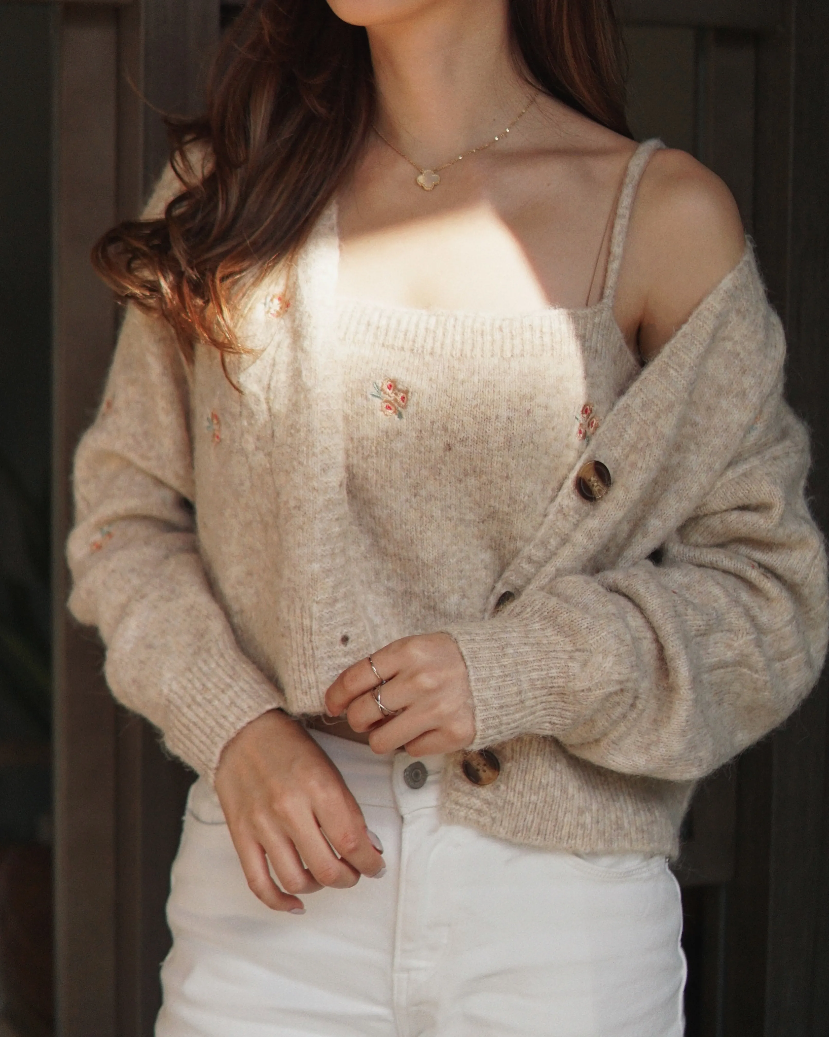 Daisy Cardigan Set