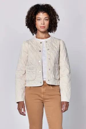 Dear John Quilted Puff Sleeve Jacket