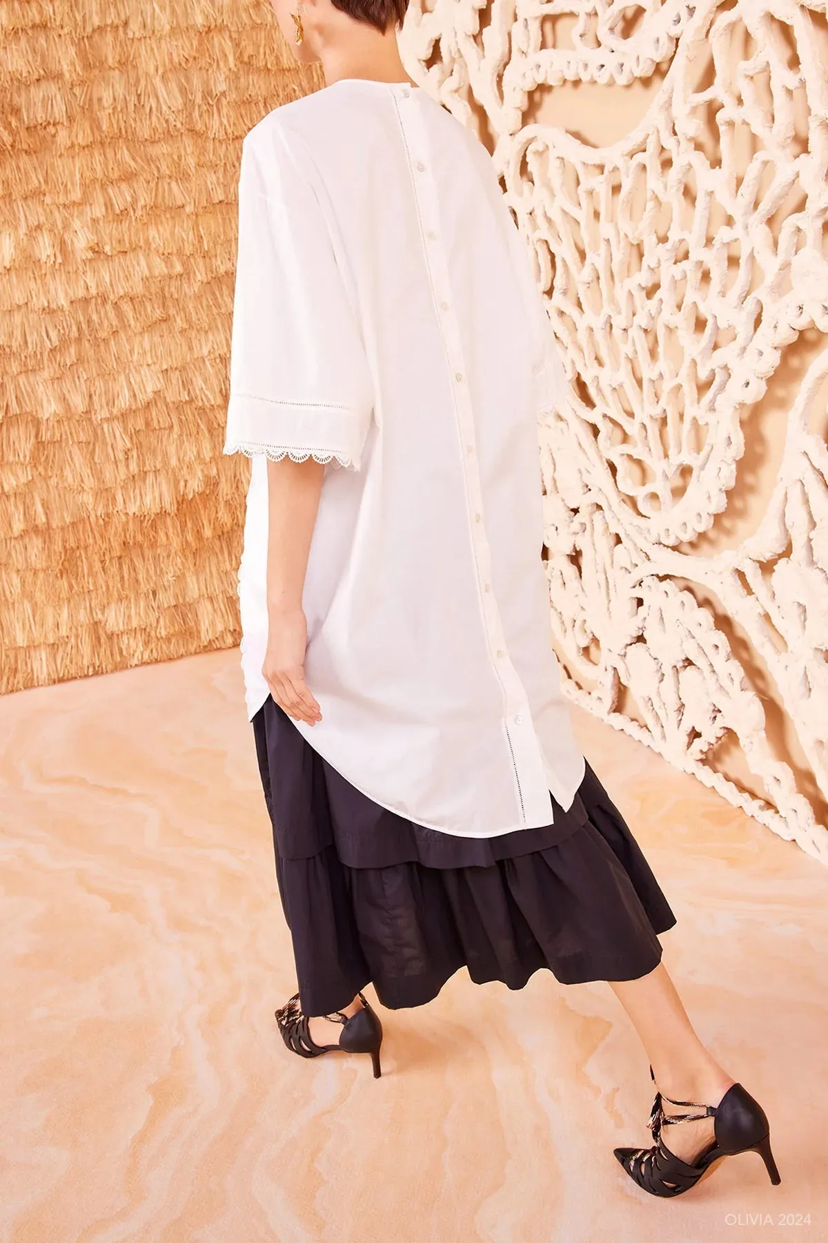 Diyana Tunic in Cowrie