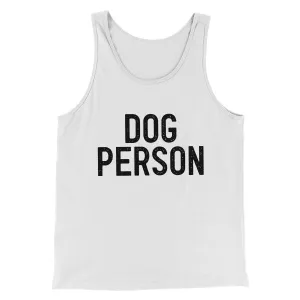 Dog Person Men/Unisex Tank Top