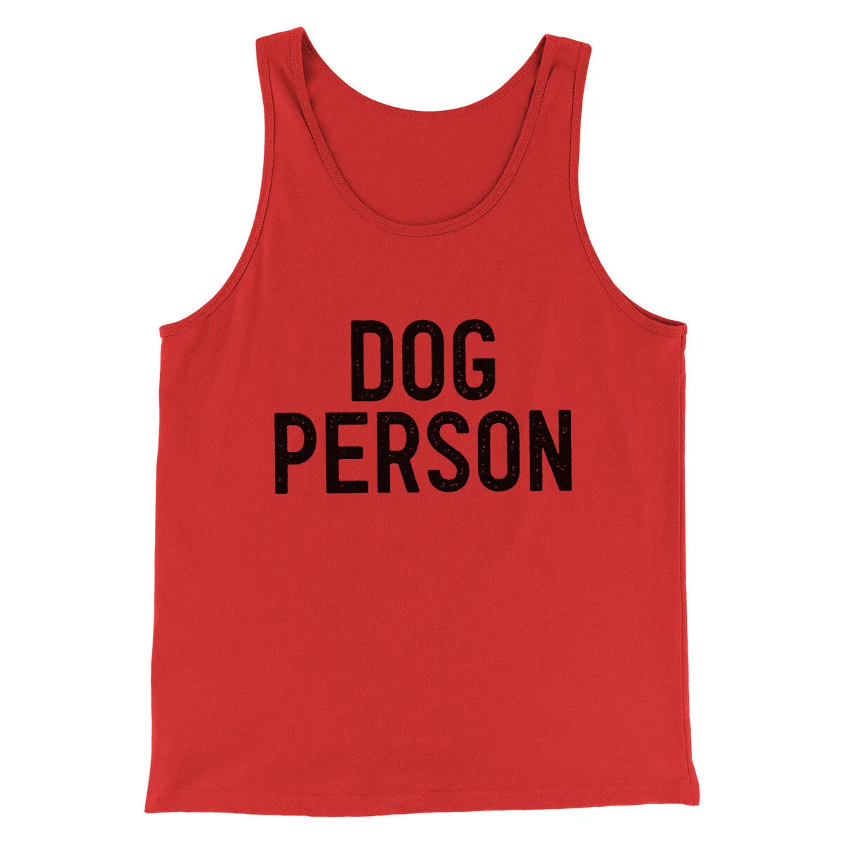 Dog Person Men/Unisex Tank Top