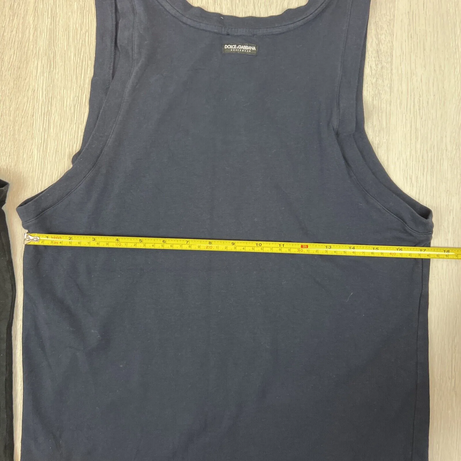 Dolce & Gabbana Sleepwear Womens Black Tank Top Size Small (2 Tanks)