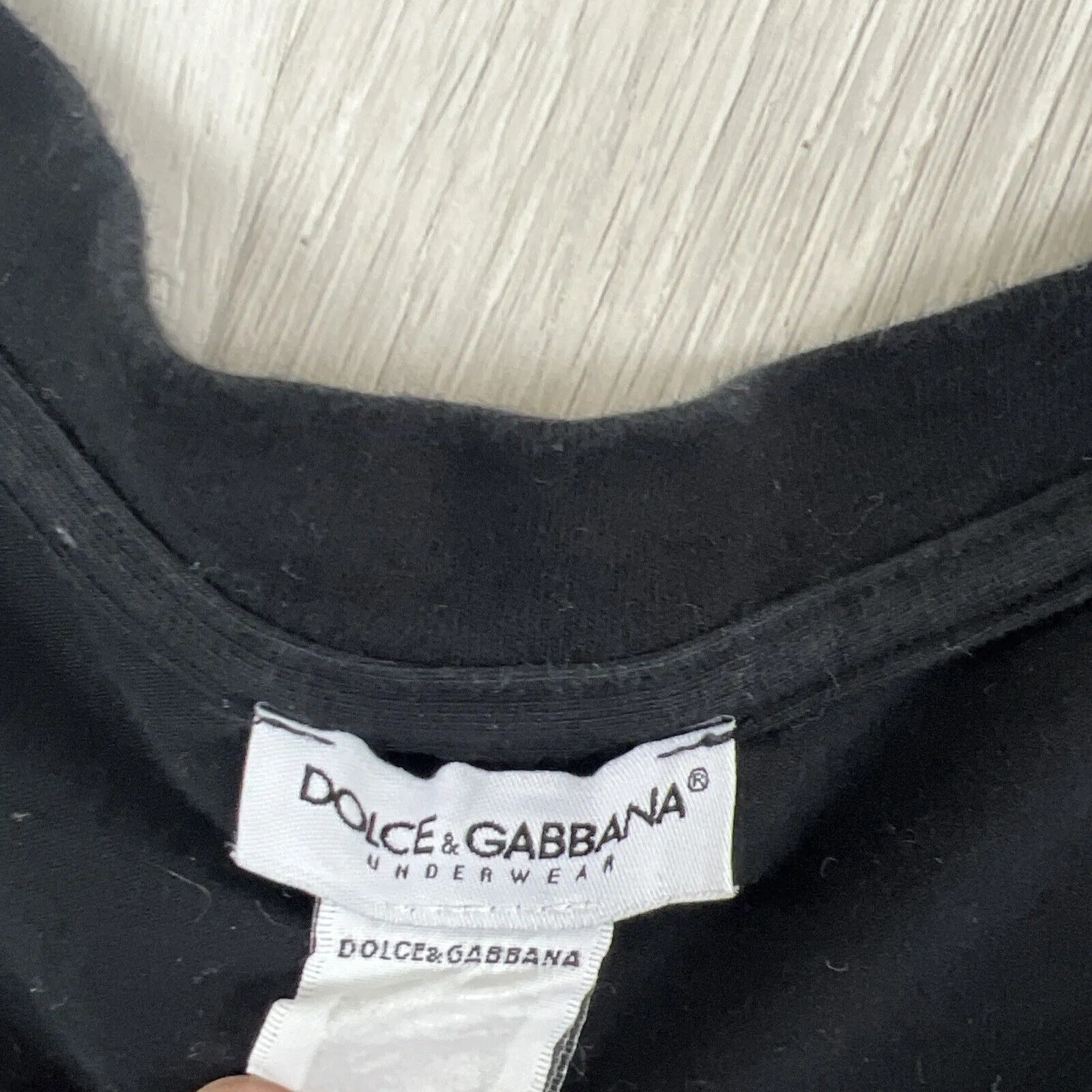 Dolce & Gabbana Sleepwear Womens Black Tank Top Size Small (2 Tanks)