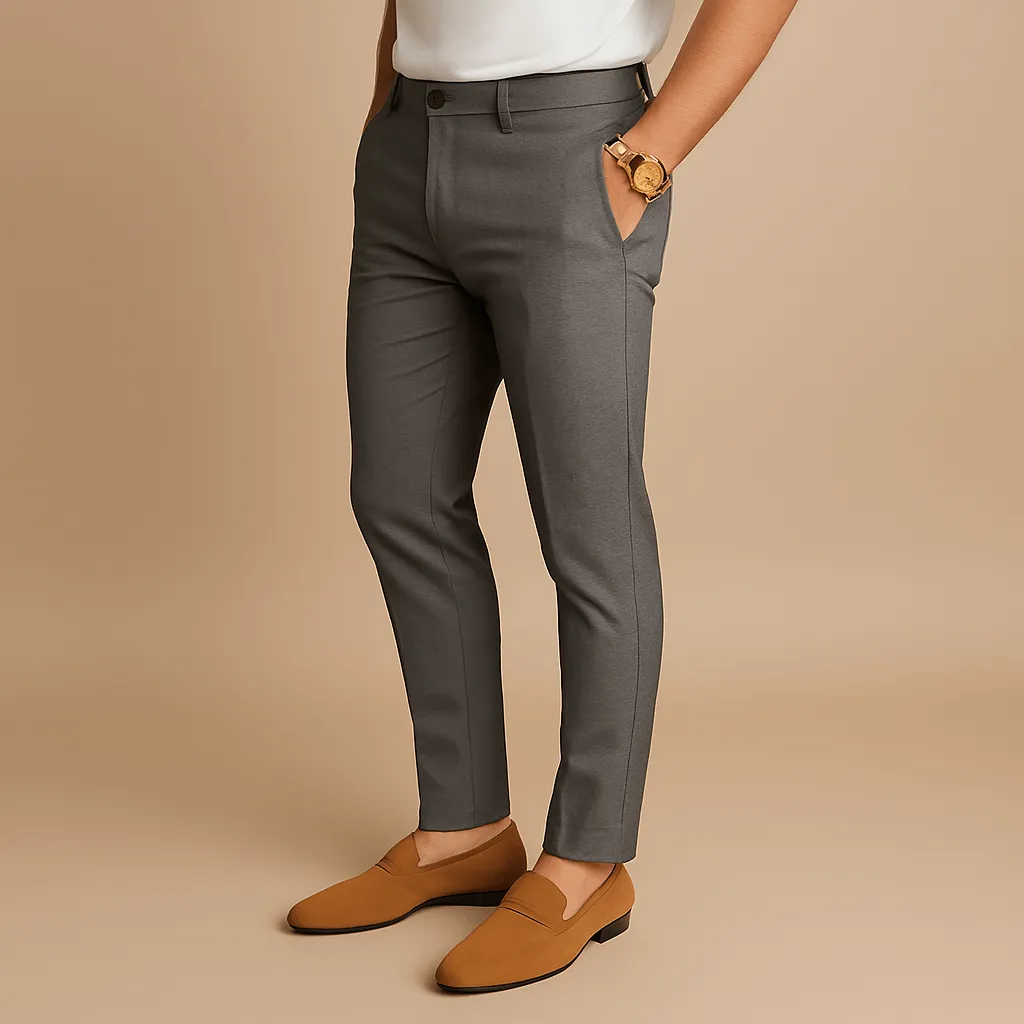 Domoir | Leon Comfort Fit Chino Trousers