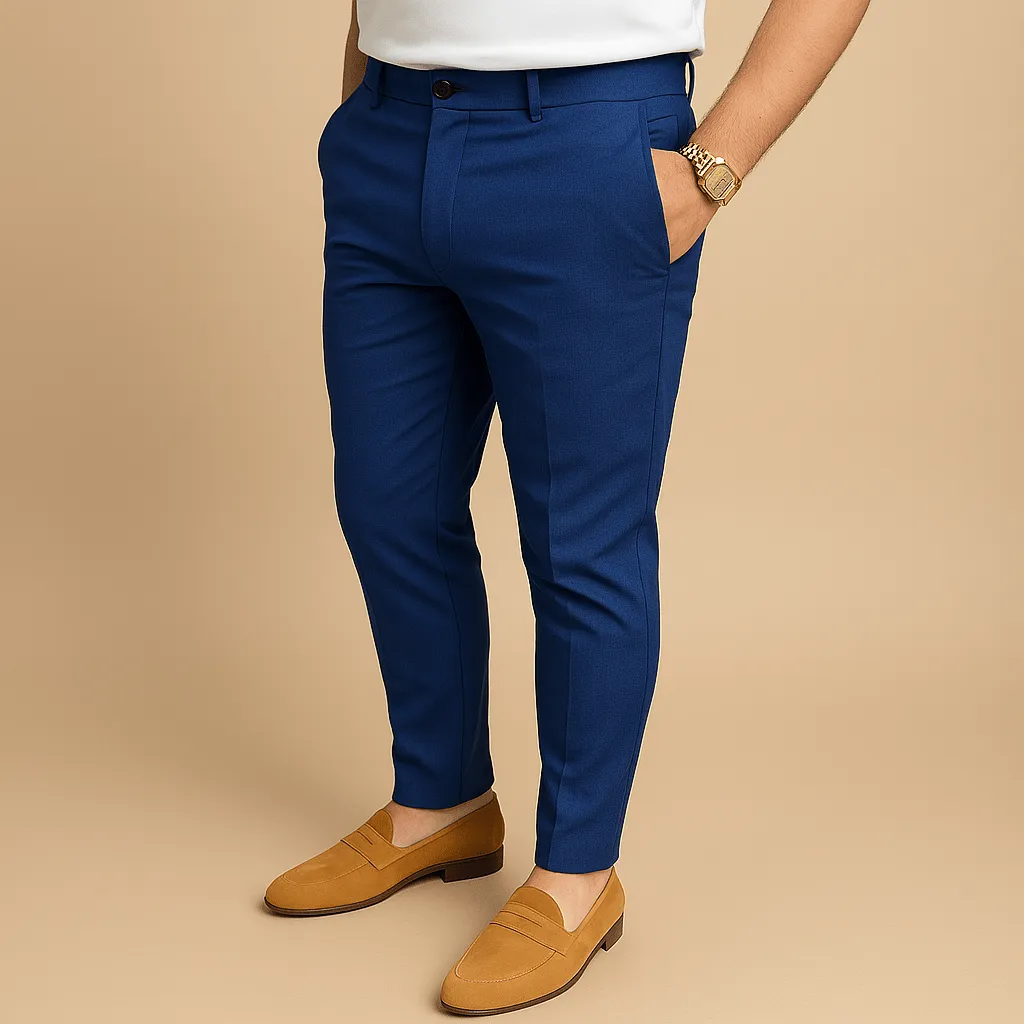 Domoir | Leon Comfort Fit Chino Trousers