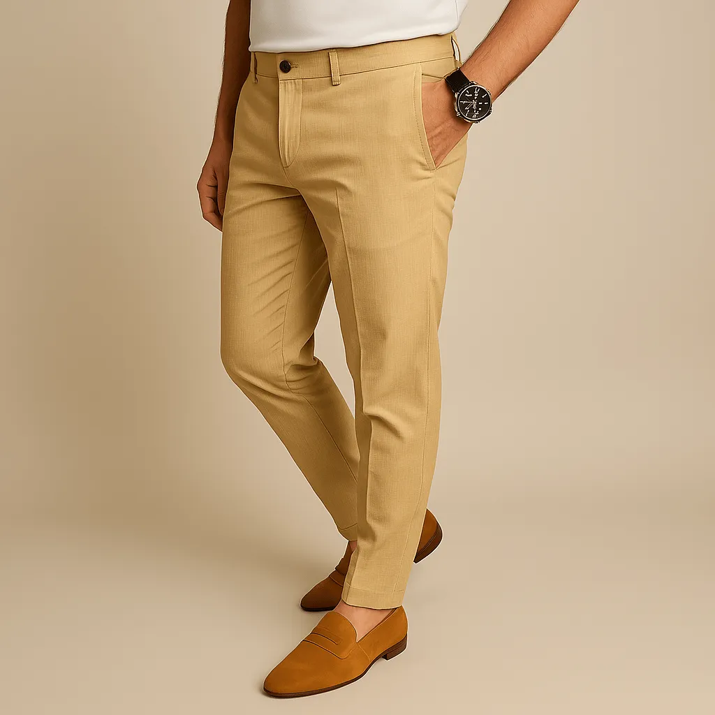 Domoir | Leon Comfort Fit Chino Trousers