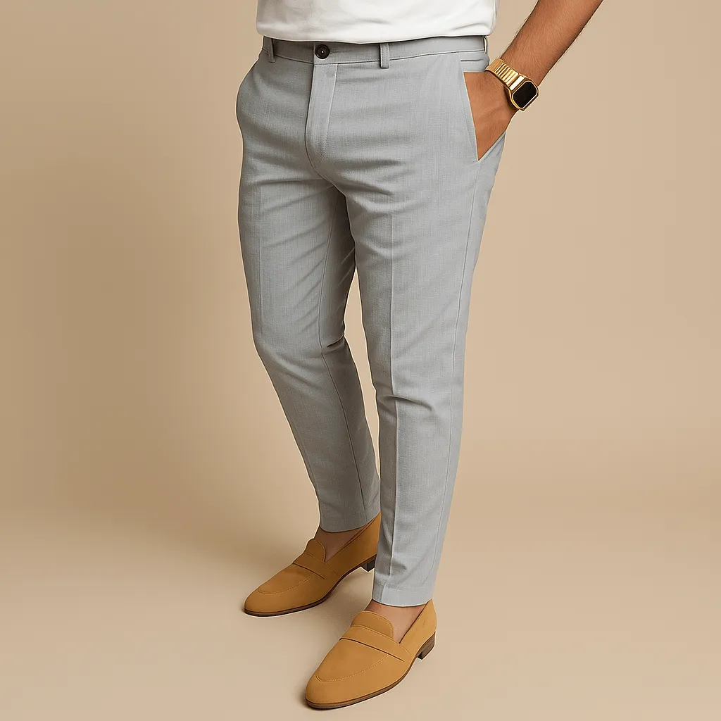 Domoir | Leon Comfort Fit Chino Trousers