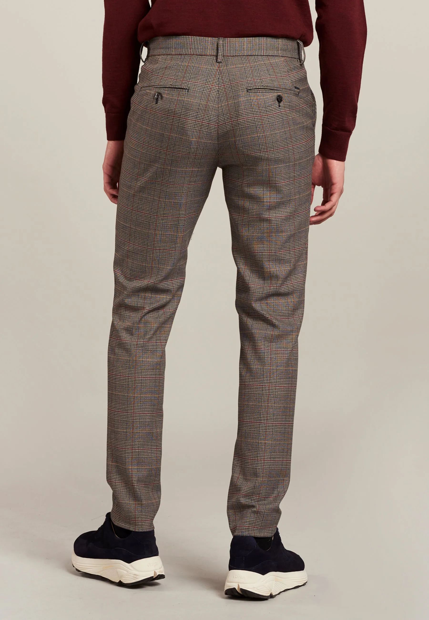 DSZ FONDA CHECK CHINO