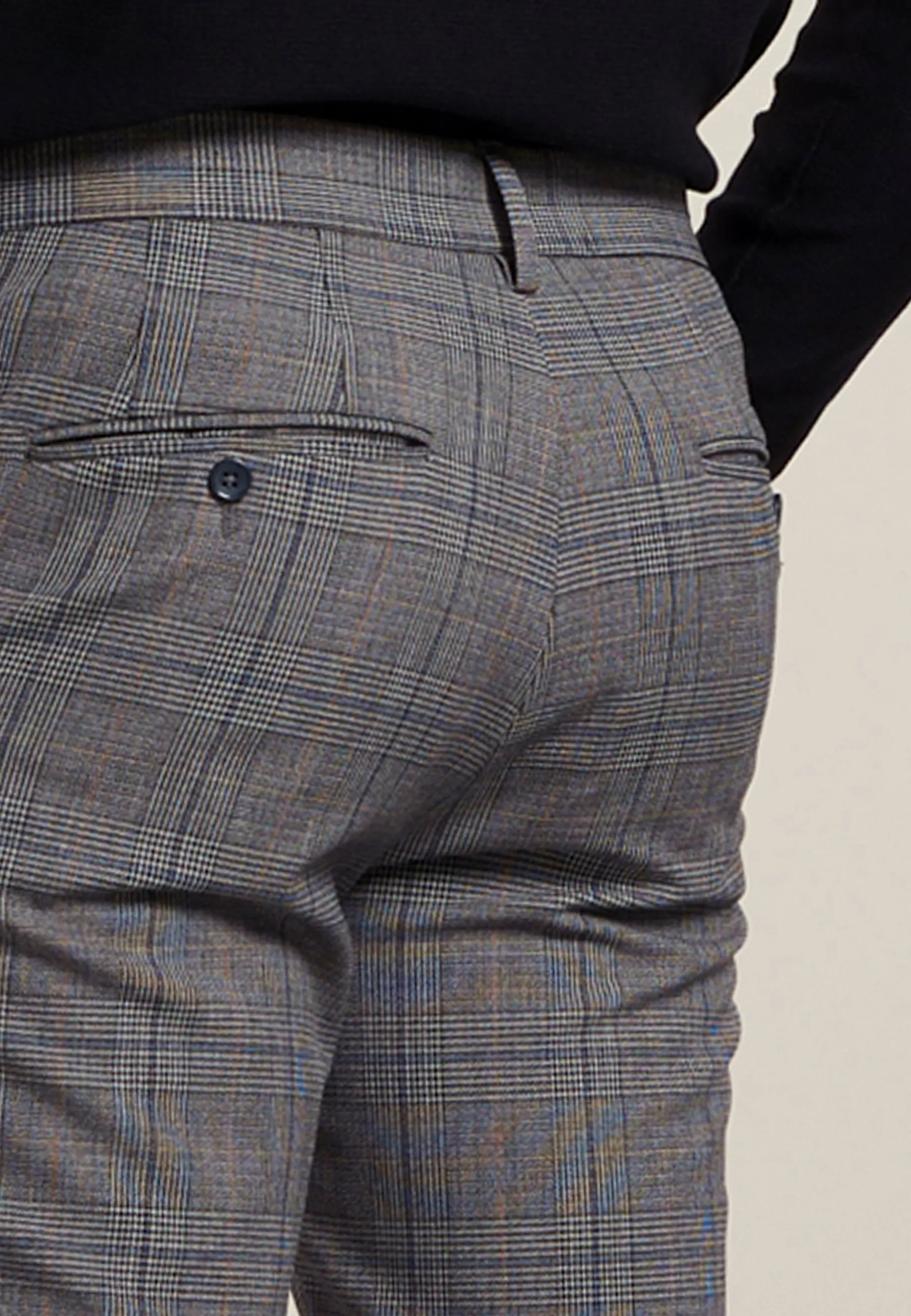 DSZ FONDA CHECK CHINO