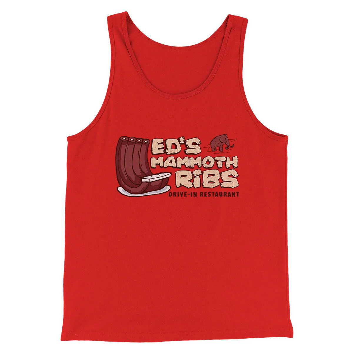 Ed's Mammoth Ribs Men/Unisex Tank Top