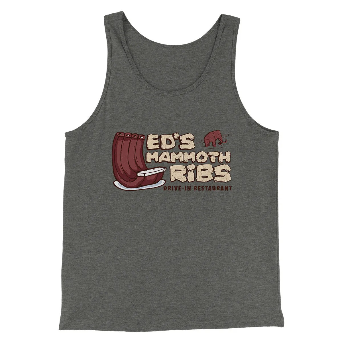 Ed's Mammoth Ribs Men/Unisex Tank Top