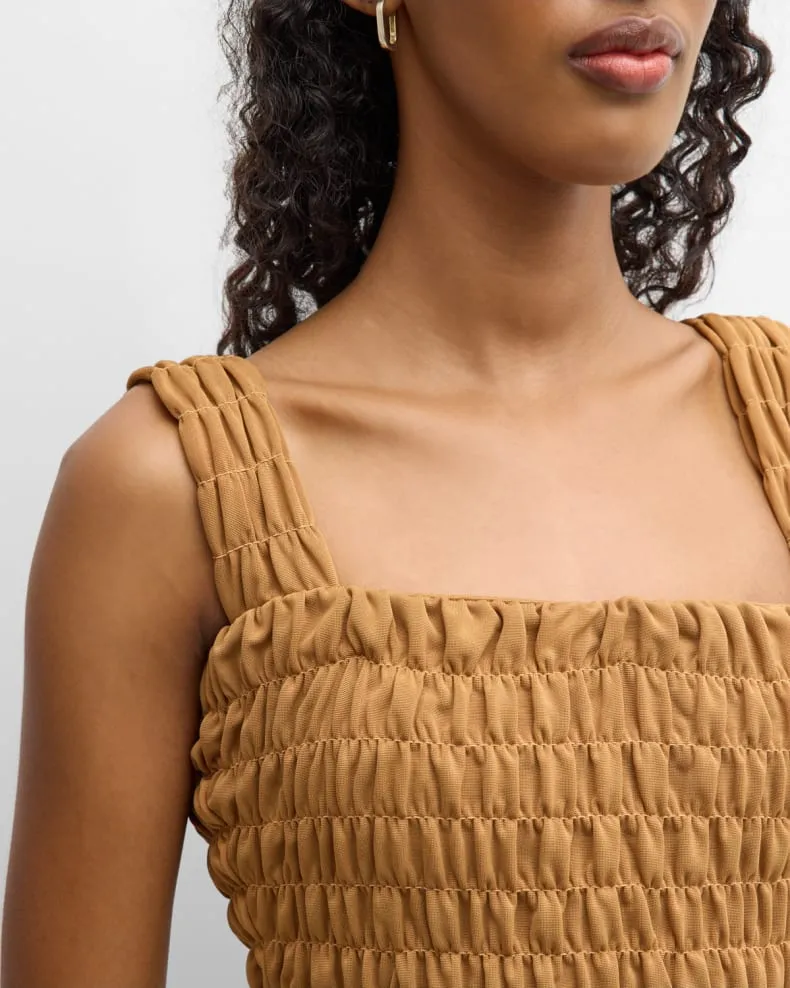 Elnaz Shirred Top