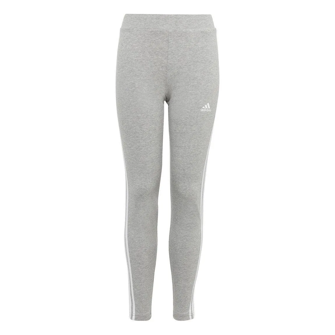 Essentials 3-Stripes Cotton Leggings - Girls
