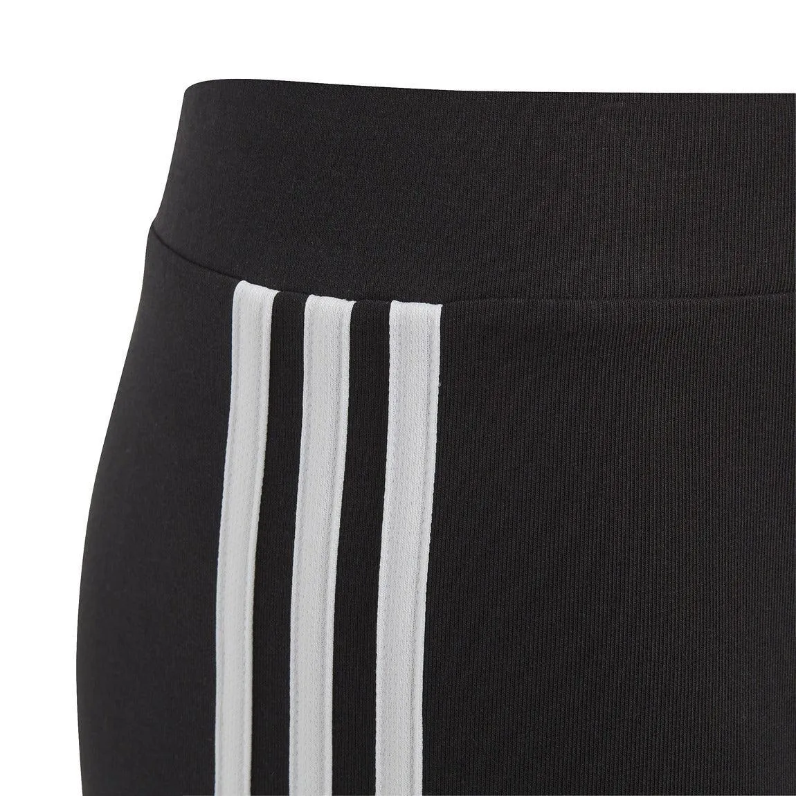 Essentials 3-Stripes Cotton Leggings - Girls