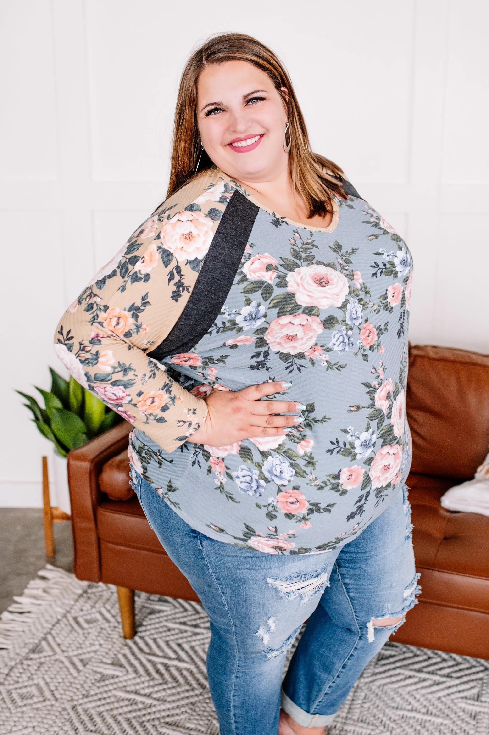 Fancy Like That Spring Floral Tunic