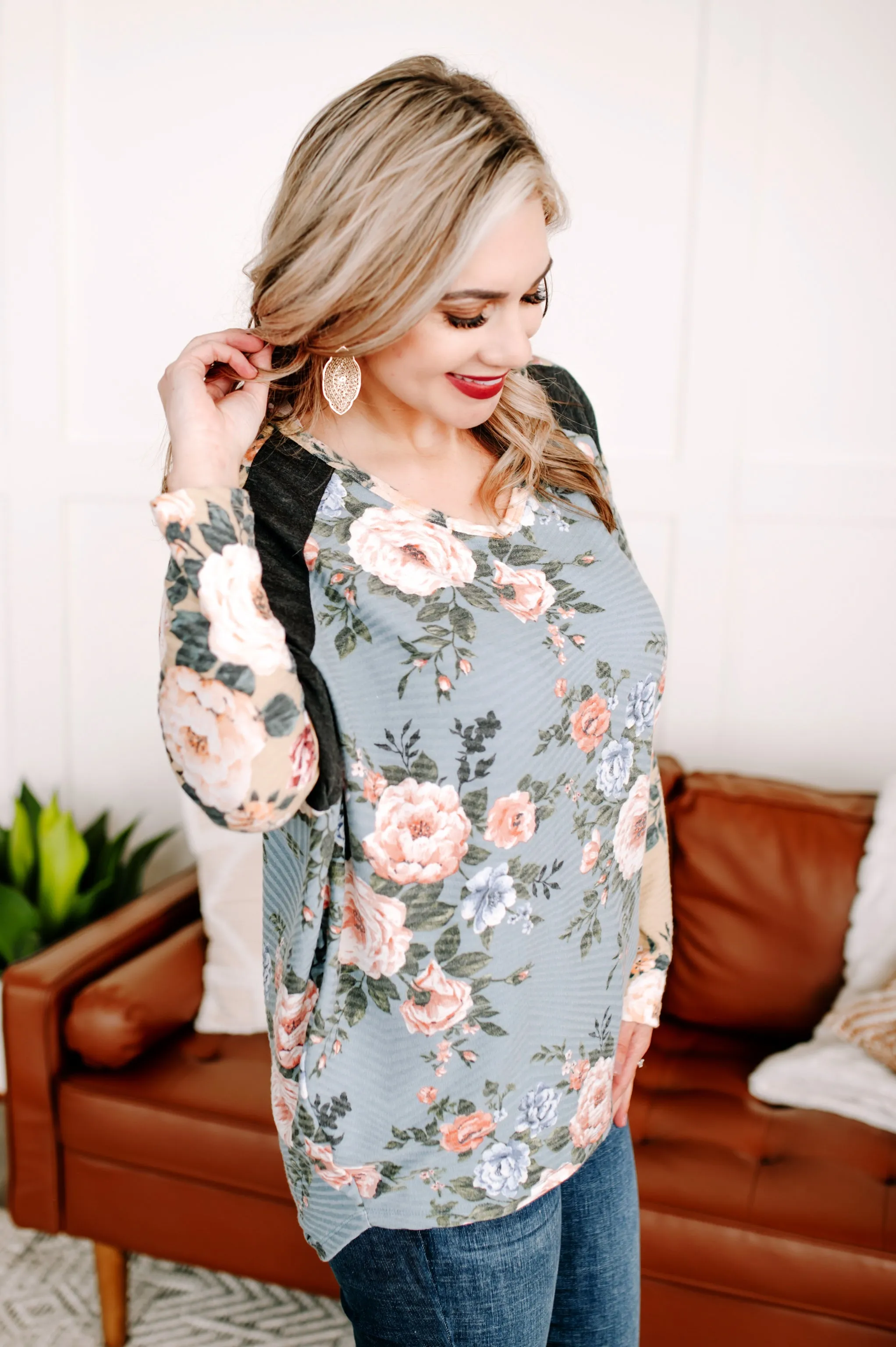 Fancy Like That Spring Floral Tunic
