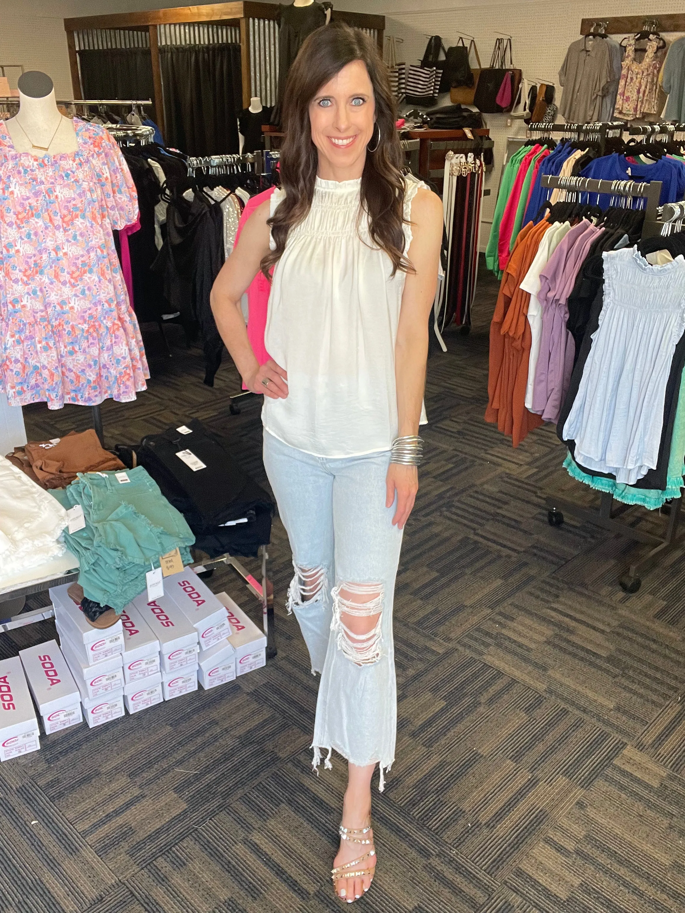 Feeling The Love Sleeveless Top-Multiple Colors Available