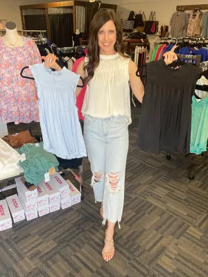 Feeling The Love Sleeveless Top-Multiple Colors Available