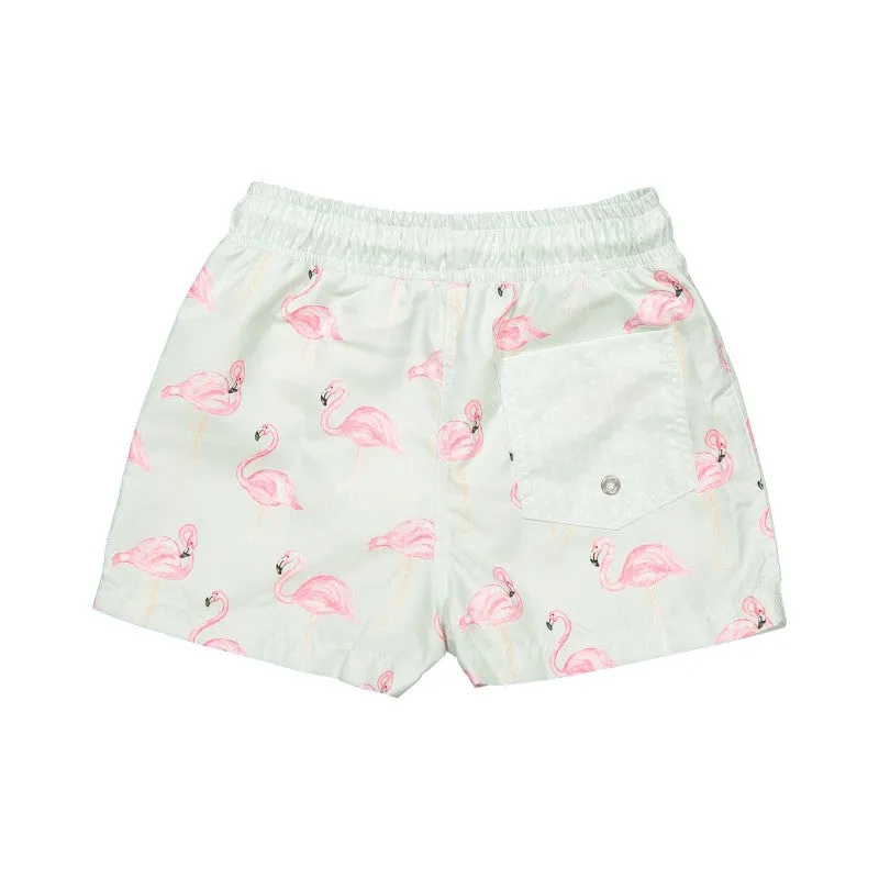 Flamingo Swim Trunks