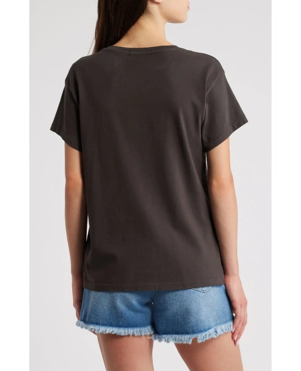 Fleetwood Mac Floral Tour Tee Black