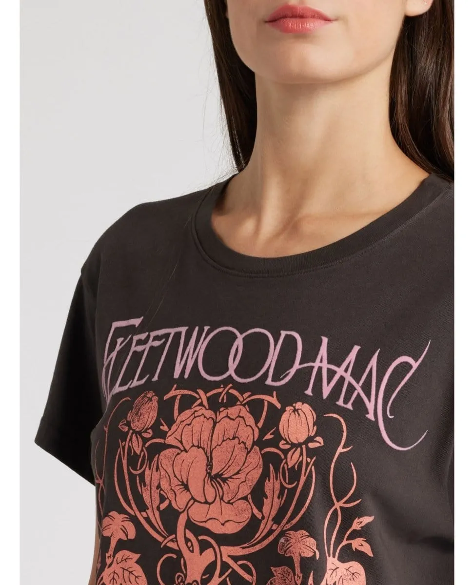 Fleetwood Mac Floral Tour Tee Black