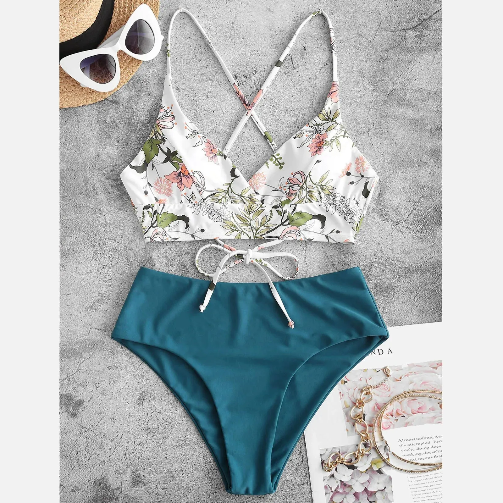 Floral Bliss Two-Piece