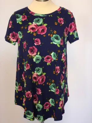 FLORAL PRINT SWING TOP