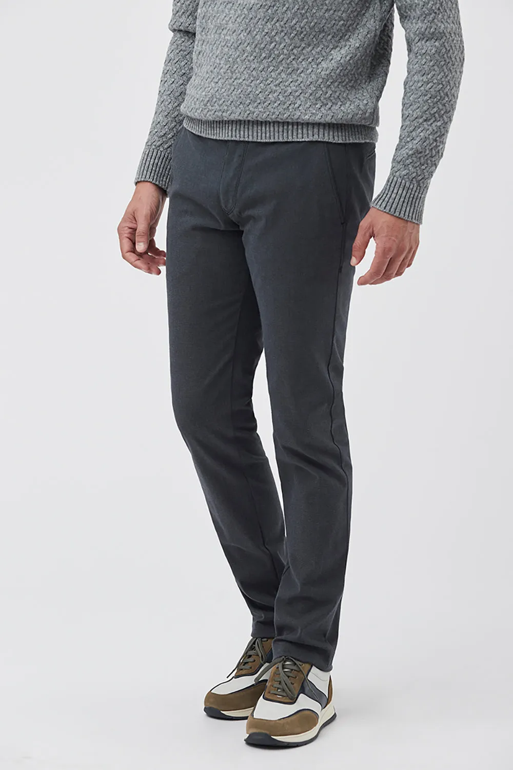 FLORENTINO STRETCH COTTON TEXTURED CHINO 223568