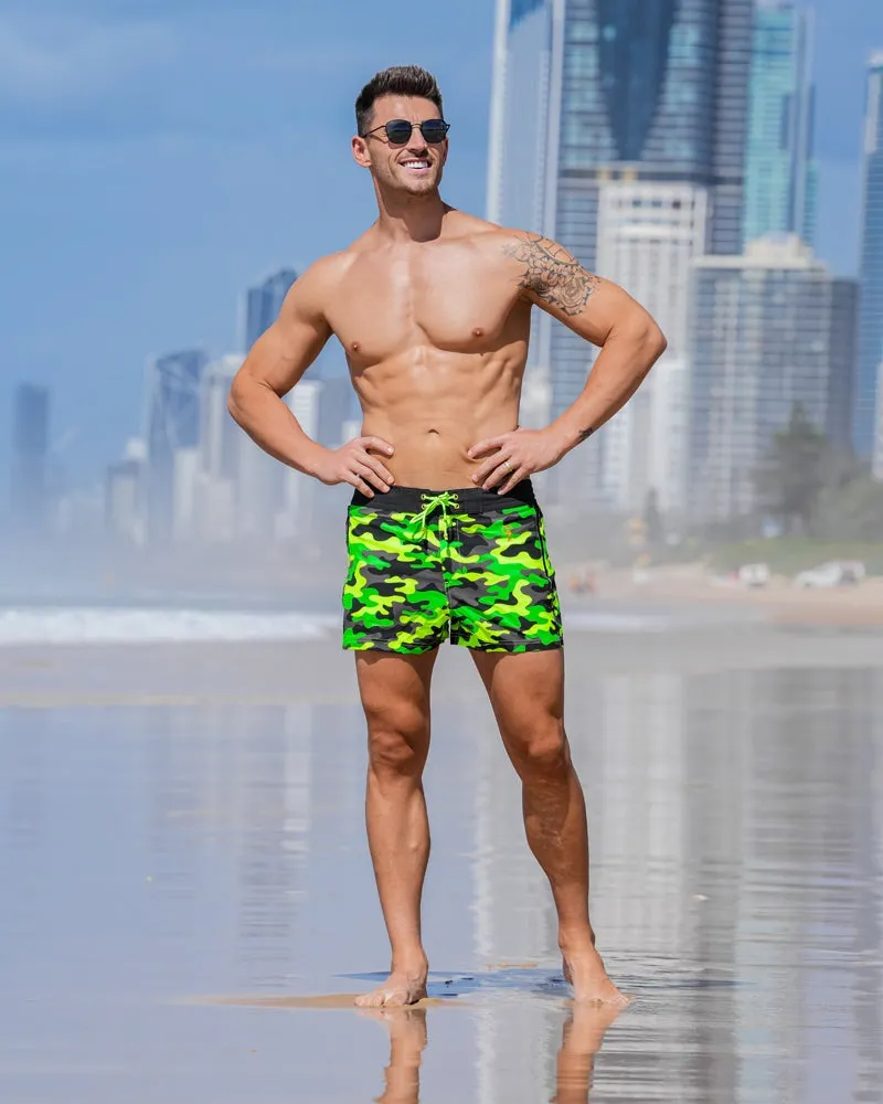 Fluro Green Camo - 3"