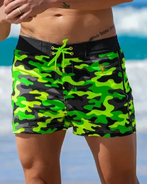 Fluro Green Camo - 3"