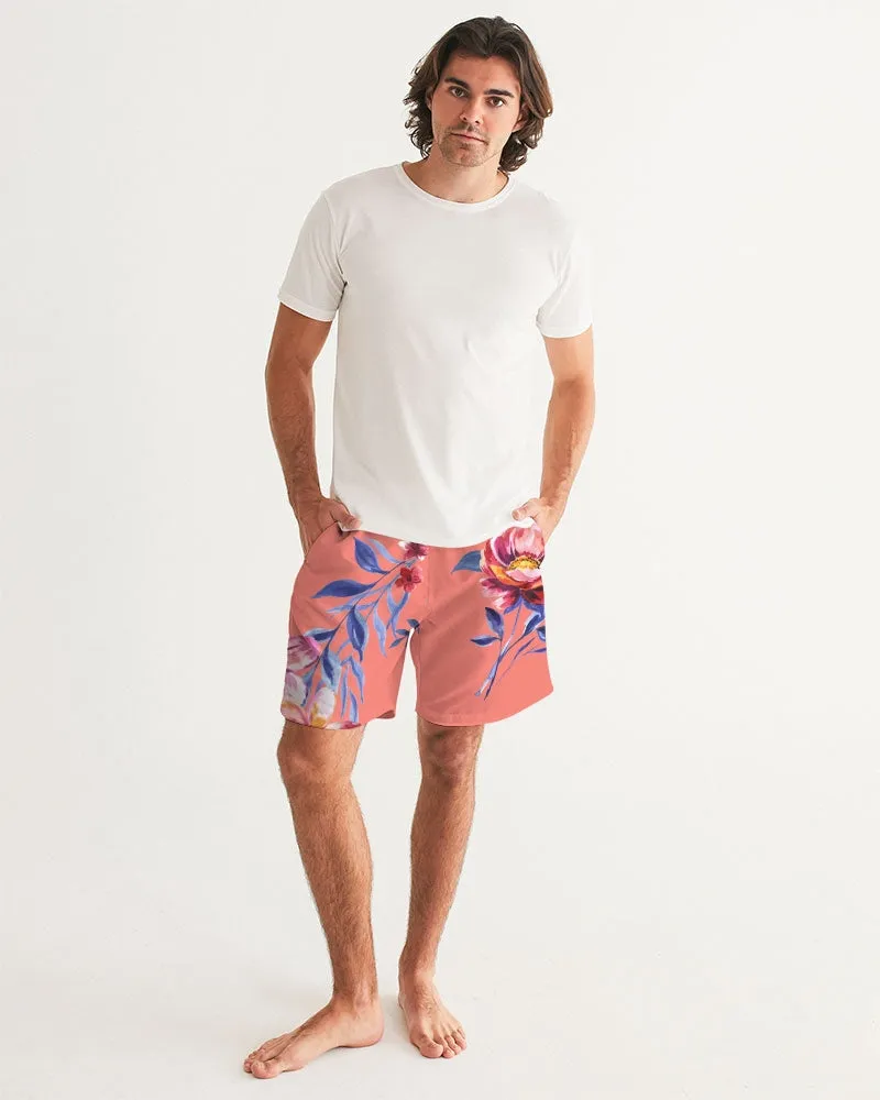 Forbidden Floral  Men's Swim Trunk
