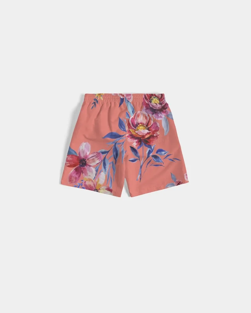 Forbidden Floral  Men's Swim Trunk