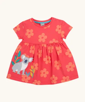 Frugi Millie Tunic Top - Floral Fun / Koala