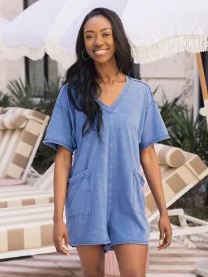 Fun & Faded Short Romper