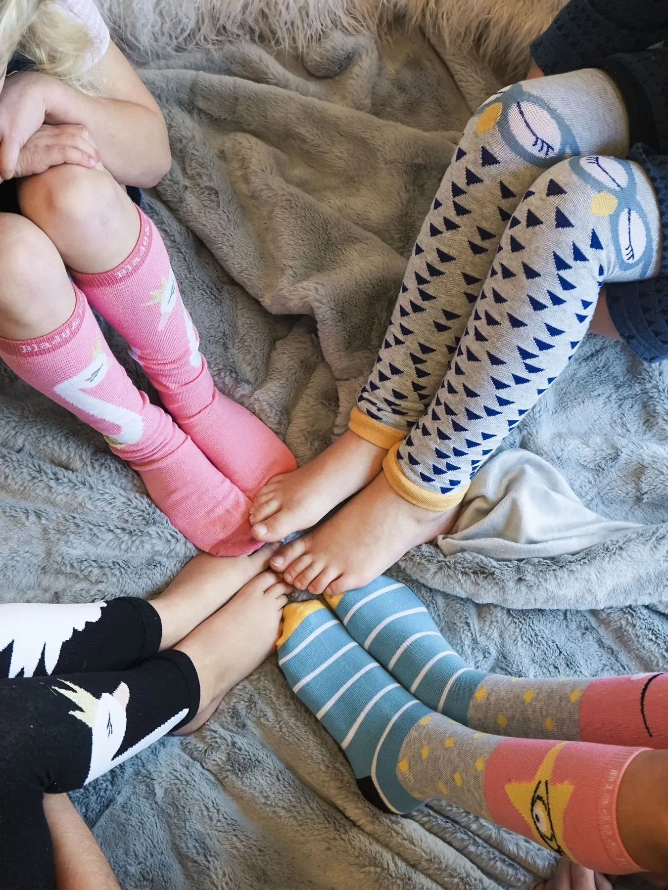 Fun Face Knee High Socks