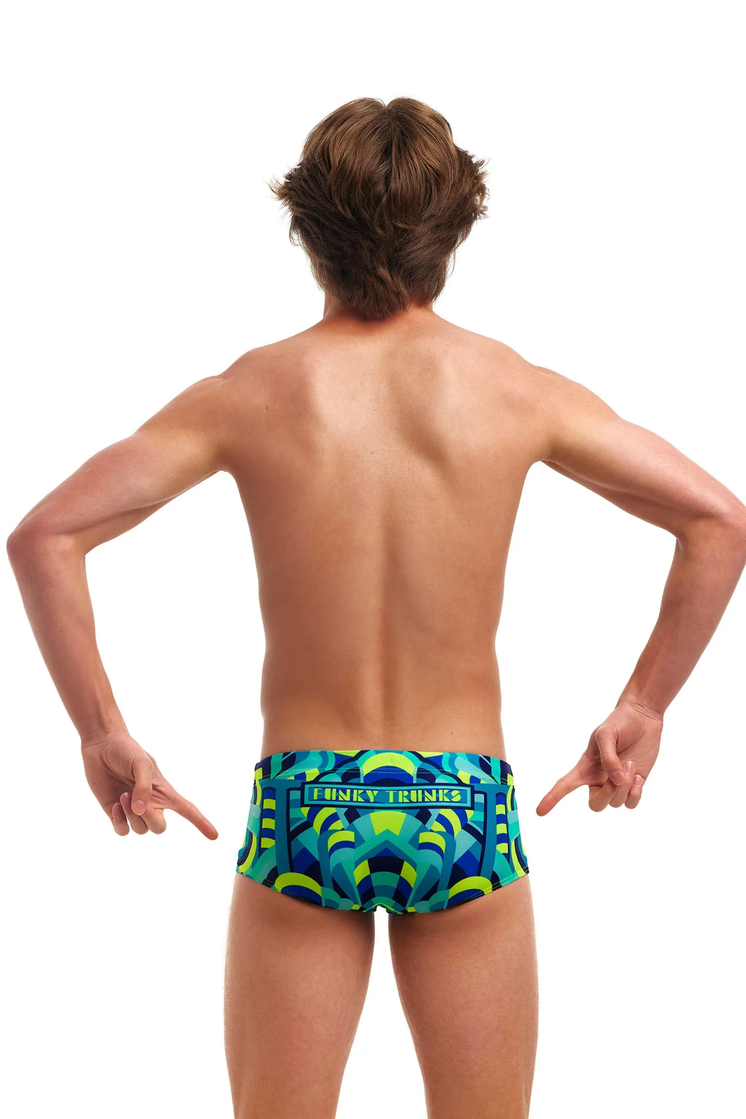 Funky Trunks Boys Cirque Du Swim Sidewinder Trunks