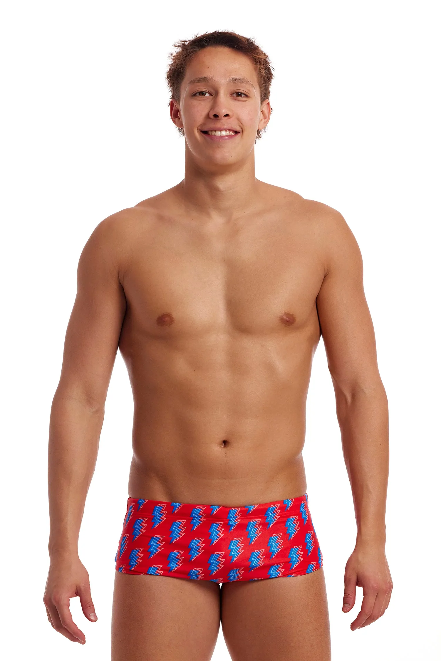 Funky Trunks Men's Hot Volt Sidewinder Trunks