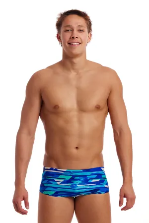 Funky Trunks Men's Pace Racer Sidewinder Trunks