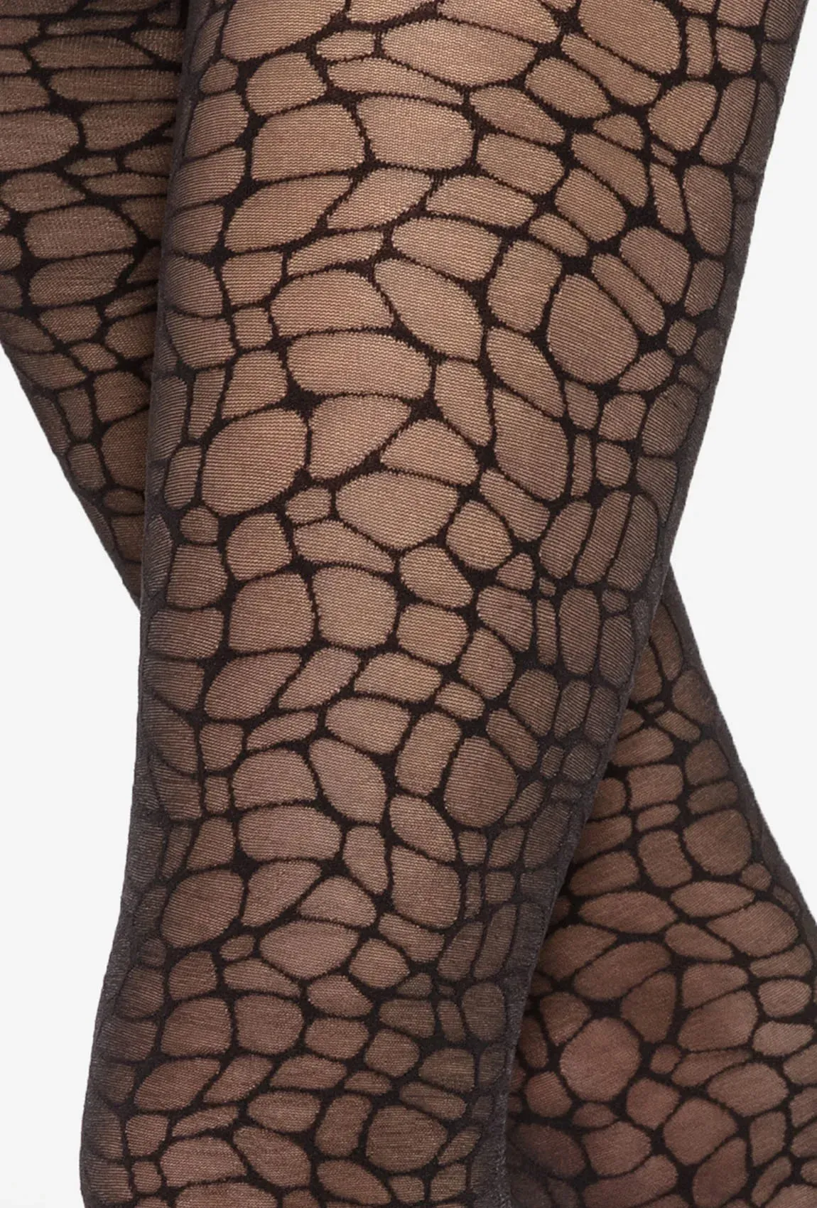 Gatta Modern No. 06 Patterned Tights – 40 Den, Stylish Mesh Illusion